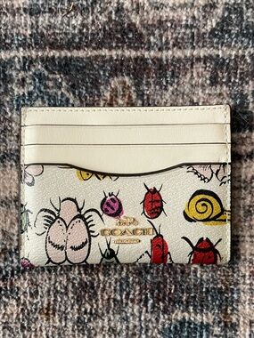Insect print slim ID case
